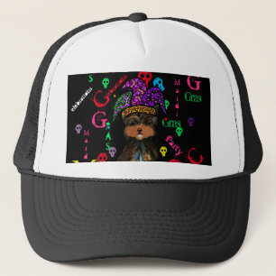 MARDI GRAS TRUCKER HAT