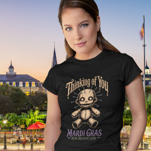 Mardi Gras Voodoo Thinking of You Tee