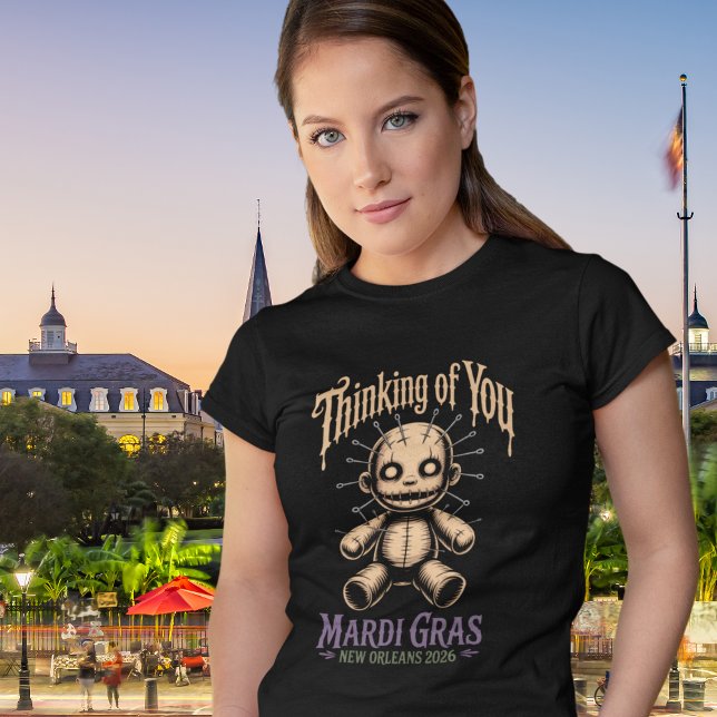 Mardi Gras Voodoo Thinking of You Tee (Creator Uploaded)