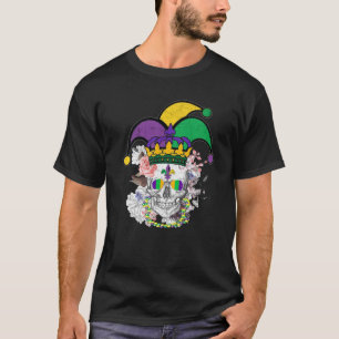 Mardi Gras When You're Dead Inside Fleur-De-Lis Je T-Shirt