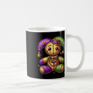 Mardi Gras Witch Doctor Goth Costume Men Women Voo Coffee Mug