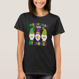 Mardi Gras With my Gnomies celebrations parade par T-Shirt
