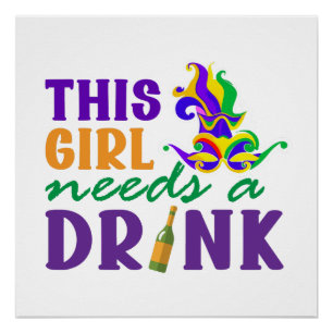 Mardi Grass Festival Shirt Mardi Gras Poster