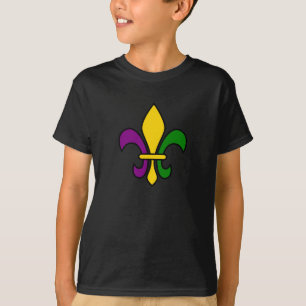 Mardi grass fleur-de-lys T-Shirt