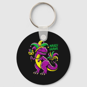 Mardi Grawr Dino T-rex Outfit Boys Kids Toddler Ma Key Ring