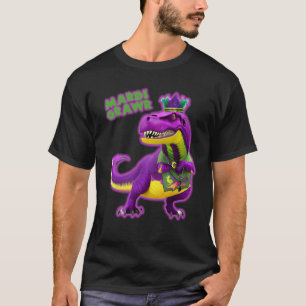 Mardi Grawr Rawrsome Rex Dinosaur Toddler Kids Mar T-Shirt