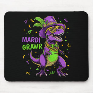 Mardi Grawr T-rex Dino Costume Toddler Boys Kids M Mouse Pad