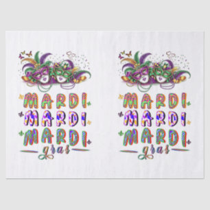 Mardi Mardi Mardi Gras Tissue Paper