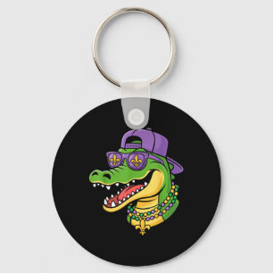 Mardigator Alligator Carnival Costume Kids Boys Key Ring