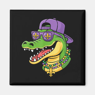Mardigator Alligator Carnival Costume Kids Boys Magnet