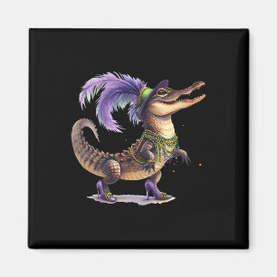 Mardigator Alligator Carnival Costume Men Women Ma Magnet