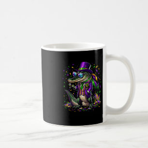 Mardigator Mardi Gras Alligator  Coffee Mug