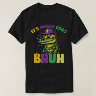 Mardigator Mardi Gras Alligator T-Shirt