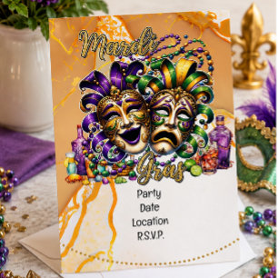 Mardigras Invitation