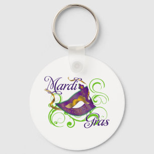 MardiGras Key Ring