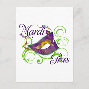 MardiGras Postcard
