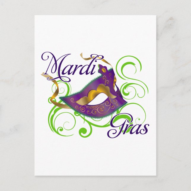 MardiGras Postcard (Front)