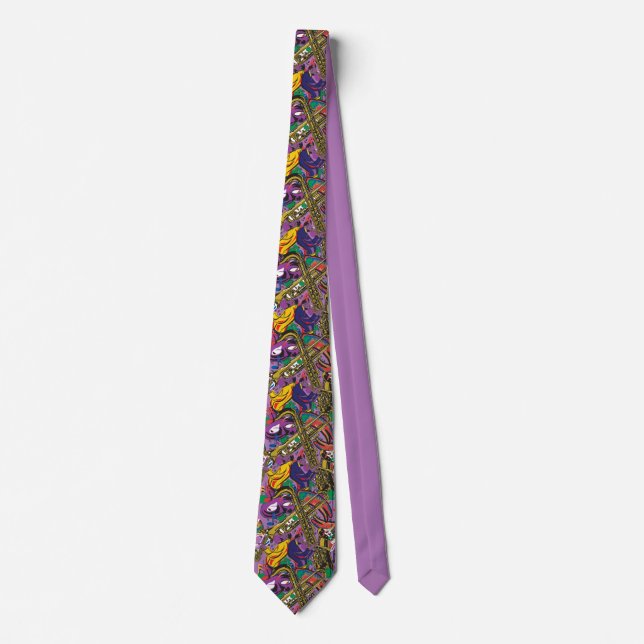 Mardis Gras New Orleans Tie (Front)