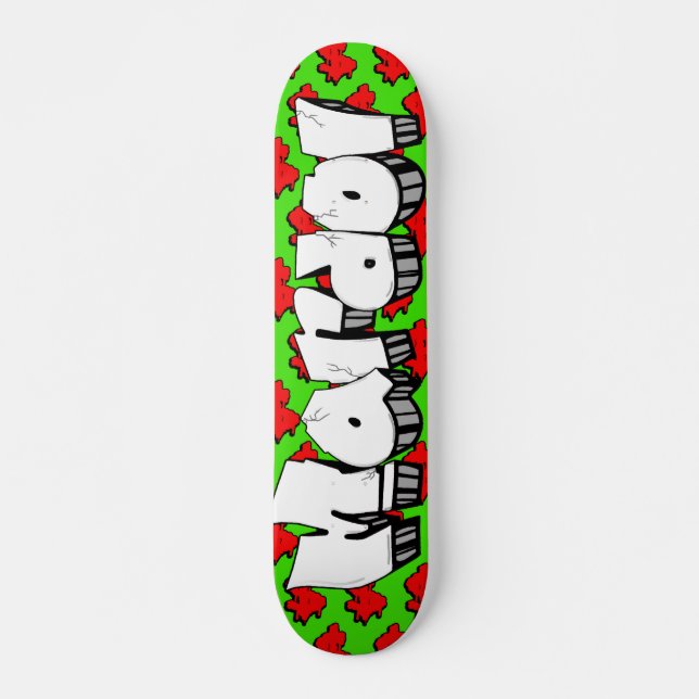 Mardol Graffiti Custom Personalised Skateboard (Front)