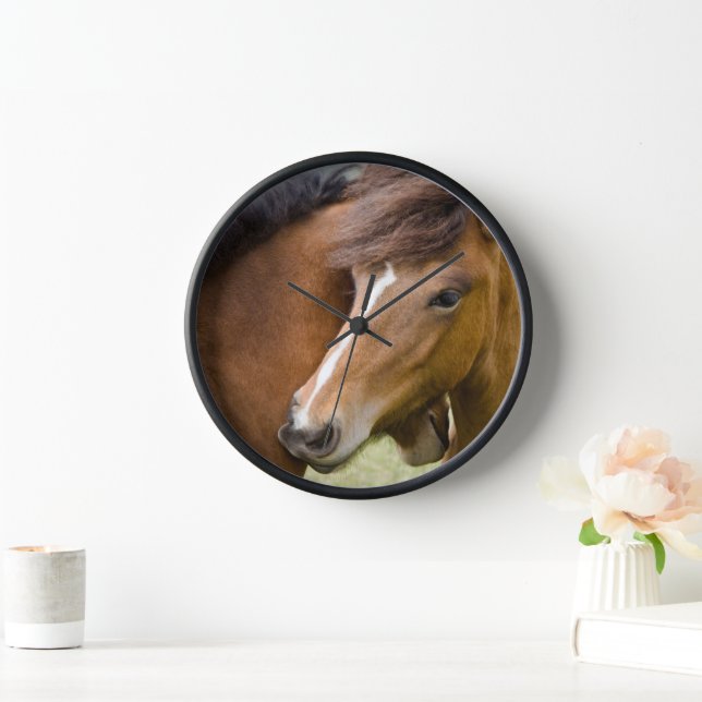 Mare And Colt Clock (Home)