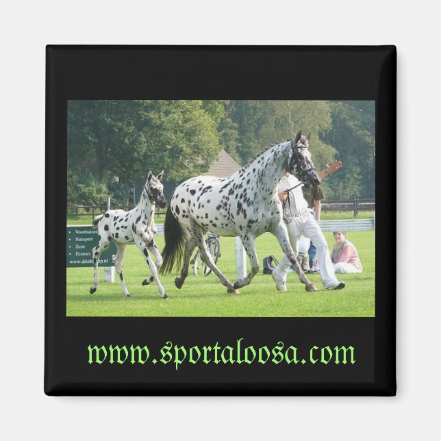 mare and foal magnet (Front)