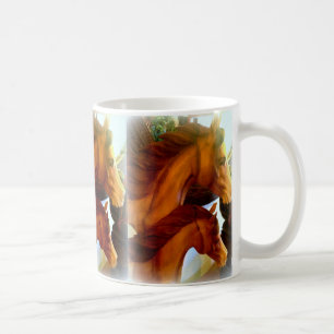 mare and pony coffee mug
