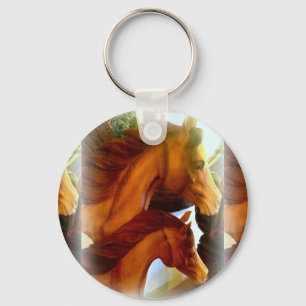 mare and pony keychain