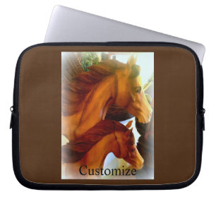 Mare and pony Thunder_Cove Laptop Sleeve