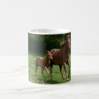 Mare & Foal Running Coffee Mug