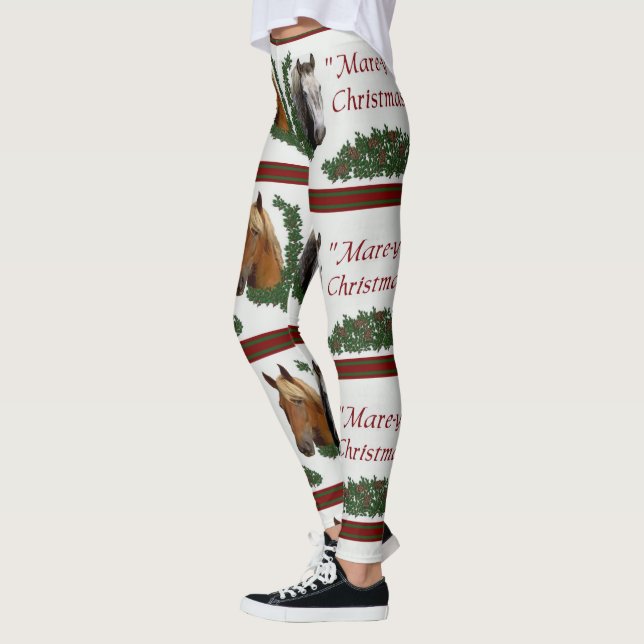 Mare-y Christmas Leggings (Left)
