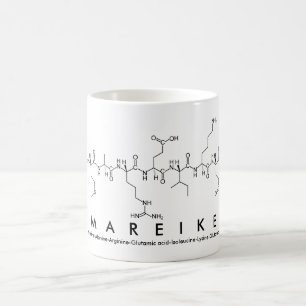 Mareike peptide name mug