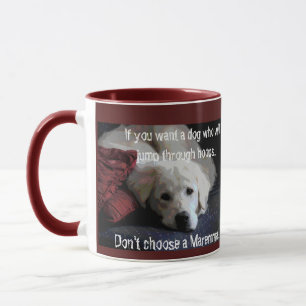 Maremma humour about obedience mug
