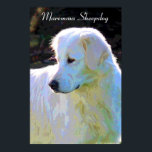 Maremma sheepdog pop art poster<br><div class="desc">Beautiful Maremma sheepdog pop art poster.</div>