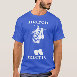 Maren White Stencil2 T-Shirt