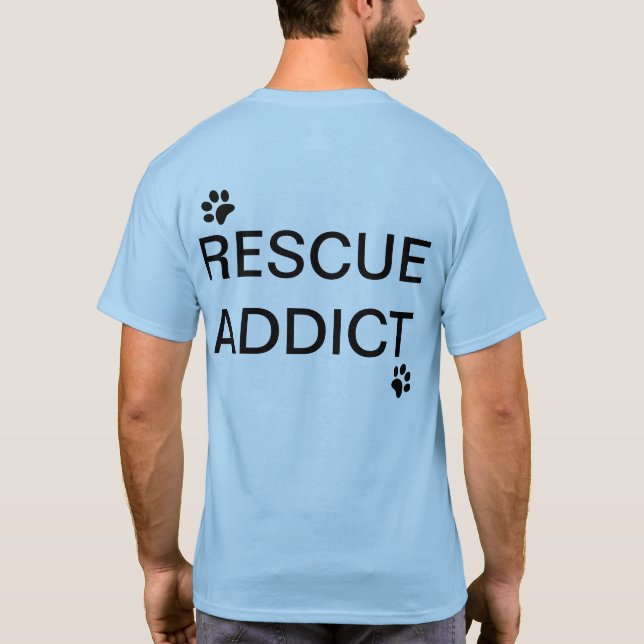 MARF Rescue Addict T-Shirt (Back)
