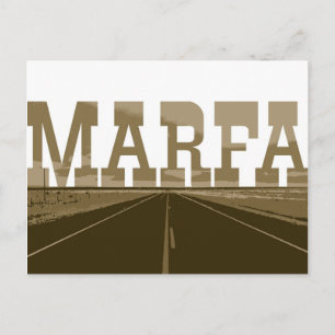 Marfa Texas Postcard