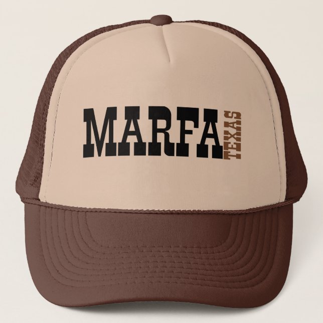 Marfa Texas Trucker Hat (Front)