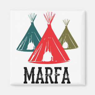 Marfa TX Ghost Lights Festival Texas Art Magnet