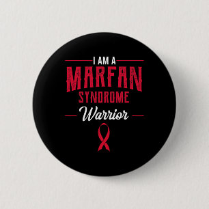 Marfan Syndrome Warrior Mfs Genetic Disorder Aware 6 Cm Round Badge