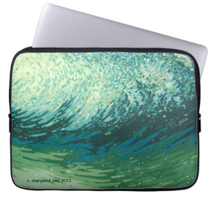 Margaret Juul Custom Printed Artwork Laptop Sleeve