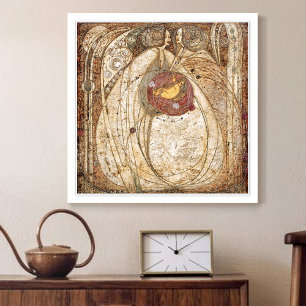 Margaret MacDonald Mackintosh  Heart of the Rose Poster