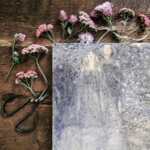 Margaret MacDonald Mackintosh Wedded Bliss Postcard