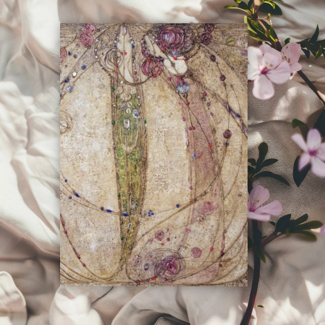 Margaret MacDonald The Red Rose and the White Rose Card (Creator Uploaded)