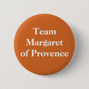 Margaret of Provence Queen of France 6 Cm Round Badge