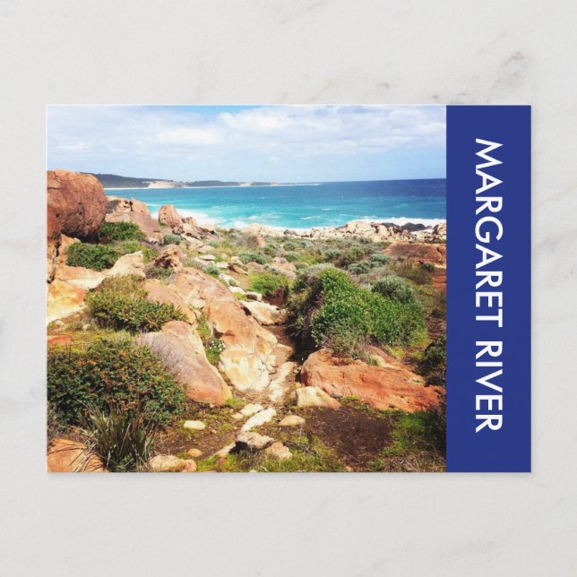 margaret river coastline postcard (Front)