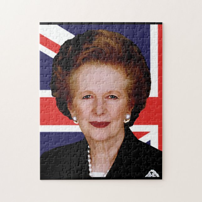 Margaret Thatcher Jigsaw Puzzle (Vertical)