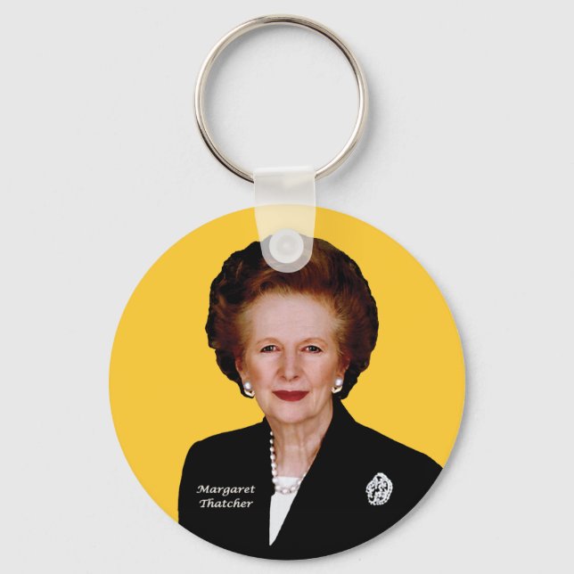 Margaret Thatcher Key Ring (Front)