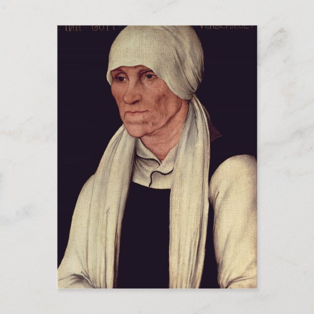 Margarethe Luther , mother of Martin Luther Postcard (Front)
