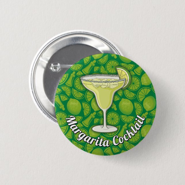 Margarita 6 Cm Round Badge (Front & Back)