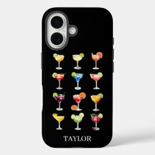 Margarita Anyone Monogrammed iPhone 16 Case